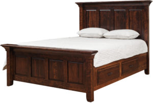 marcella collection queen panel bed