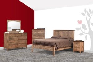 rustic roxbury bedroom furniture collection