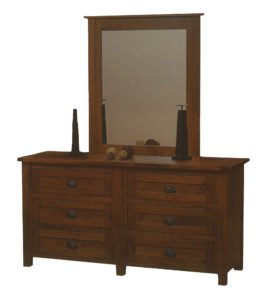 Rustic Creek Dresser w/ Mirror