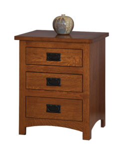 michaels mission collection 3 drawer nightstand