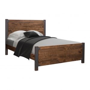 solid wood panel bed by miller bedrooms
