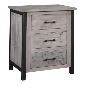 structura II collection 3 drawer nightstand