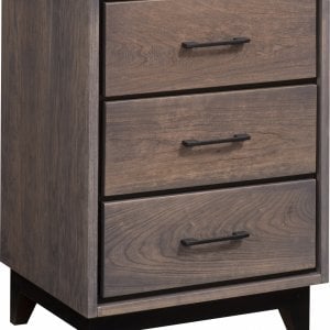 estella collection 3 drawer nightstand