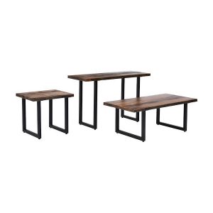 pilgrim occasional tables with square base
